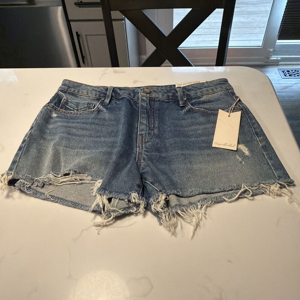 Unpublished Laine boyfriend shorts slouchy fit shorts size 27 NWOT